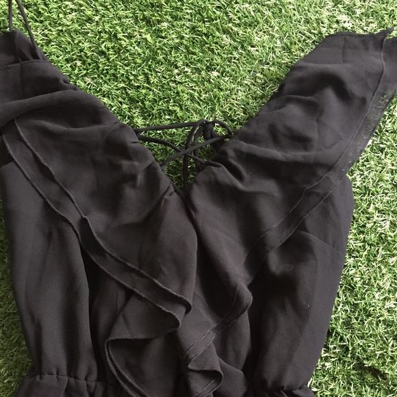 H&M Black Asymmetrical Dress - Picture 4 of 8